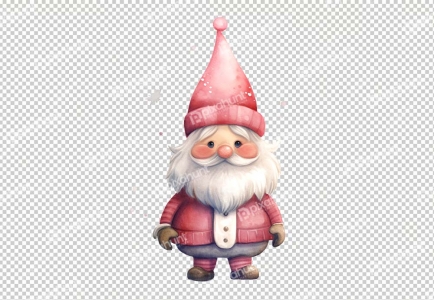 santa claus character generated ai