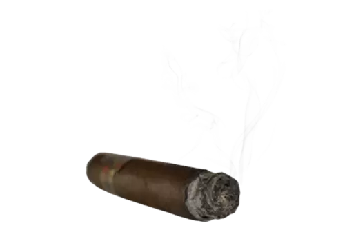 Single cigar photo with transparent background