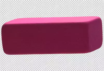 Eraser Transparent - pink Eraser Clipart, HD Png