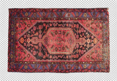 Rugs seamless pattern in fabric texture png