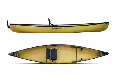 Lite yellow color boat