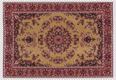 Flat design prayer mat illustration