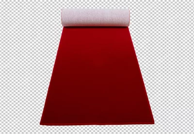 Natural red coconut fiber doormat Plain natural dry carpet and dirt outside your entrance Detail closeup of fiber and base on tranparent  background