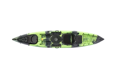 Green color army boat