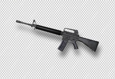 PUBG WEAPONS M16A4 rifle
