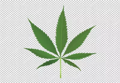 Thug Life Weed Leaf
