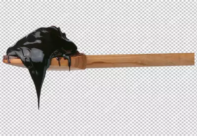 Chocolates dropping into liquid cacao chocolate PNG BG