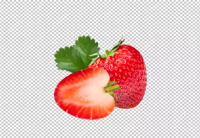 Fresh and Juicy Strawberry PNG Download, High-Quality Graphics for Your Designs