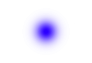 Blue point with concentric circles | lance flare
