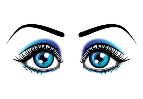 Female eyes. Beautiful painted woman eyes in sketch style. eyebrow drawing by hand PNG