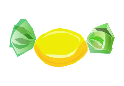 Candy confectionery  transparent background