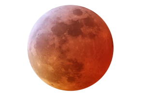 Mercury planet or foreign planet isolated on transparent PNG