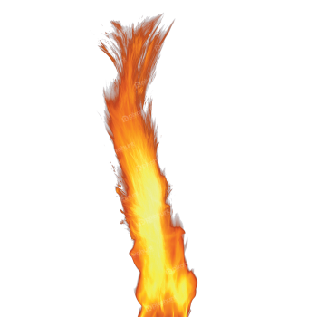 Vibrant Bursting Explosion Effect on Transparent Isolated Background