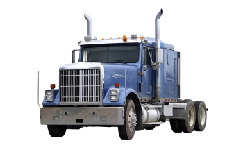 Logistics Truck vehicle isolated on background