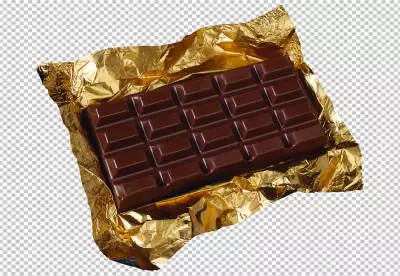 Chocolate candy on transparent background PNG
