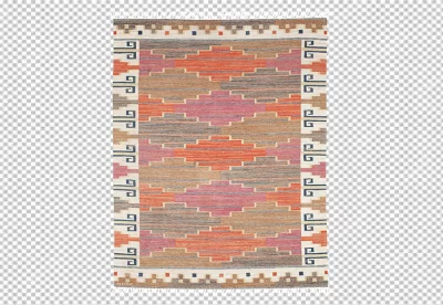 Watercolor of Syrian Umayyad Rug Architectural Design Geometric Pattern Re Clipart carpet transparent background 
