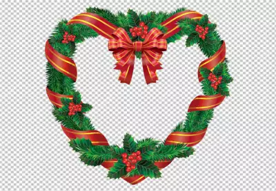 Decorative christmas ornament PNG BG