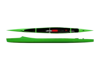 Green color fast boat