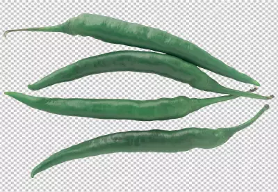 paprika pepper isolated on transparent background PNG