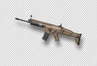 PUBG Weapon SCAR-L Rifle