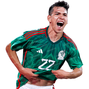 Mexican player in Win Mach In Copa America Hirving Lozano