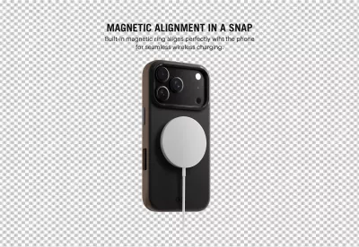 Precision Magnetic Alignment for Seamless Smartphone Wireless Charging image