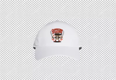 Baseball Cap with Fierce Coffee Samurai Character Logo image