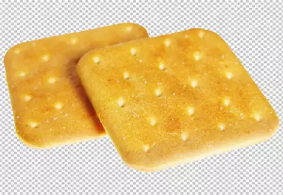 Delicious chocolate cookies on transparent 