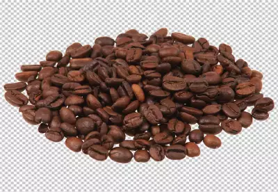 Coffee beans pattern design PNG