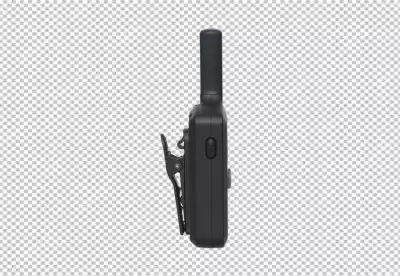 Modern Radio Transmitter Handheld Device Flat Style PNG