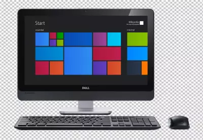 New all in one pc transparent background 