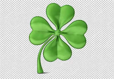 Patricks Day Green Leaf Beautiful Collection