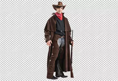 Cowboy photorealistic environment