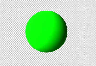 3d circle transparent background 