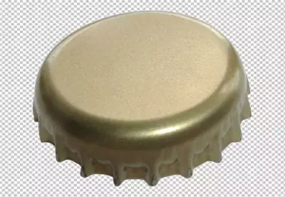 Golden Beer Brewing Grains and Malts Bottle Cap