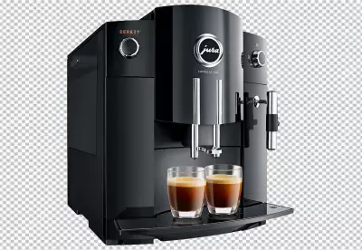 View of coffee making machine