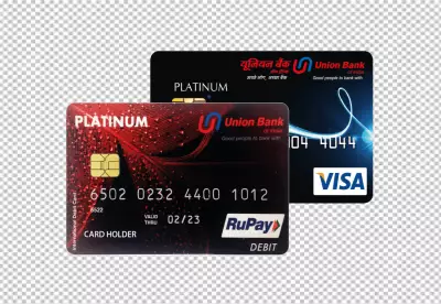 Set of Credit Cards vector mockups isolated