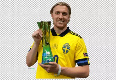 Emil Forsberg sowing har wining trophis