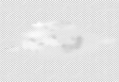 Realistic clouds collection PNG