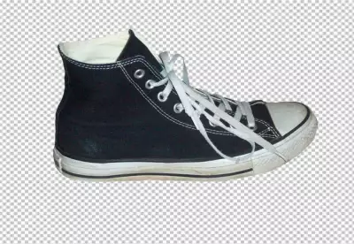 Running shoes or sneakers on a transparent background PNG