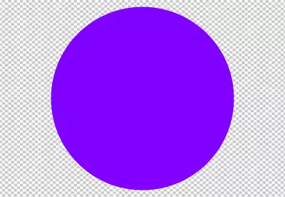 Purple color circle transparent background 
