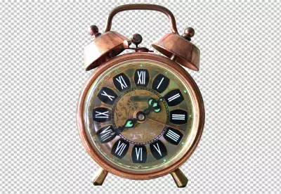 OLD alarm watch transparent background 