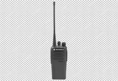 Walkie talkies on transparent PNG BG
