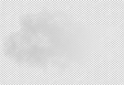 Yellow cloud collection transparent background 