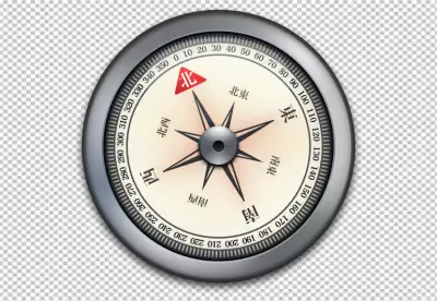 PNG Compass Realistic Isolated