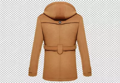 Nice color leady coat transparent background 