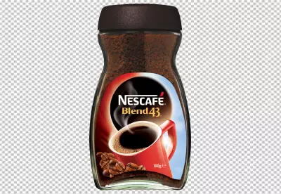  realistic stock photo of a jar with coffee beans