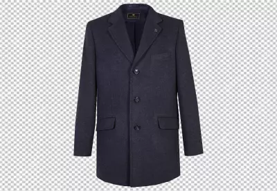 Gray blazer on hanger casual men's fashion