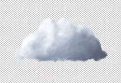 Cloud png isolated on transparent BG PNG