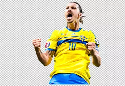 Zlatan Ibrahimovic shouting 1st celebration